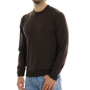 MAGLIA BASIC MARRONE